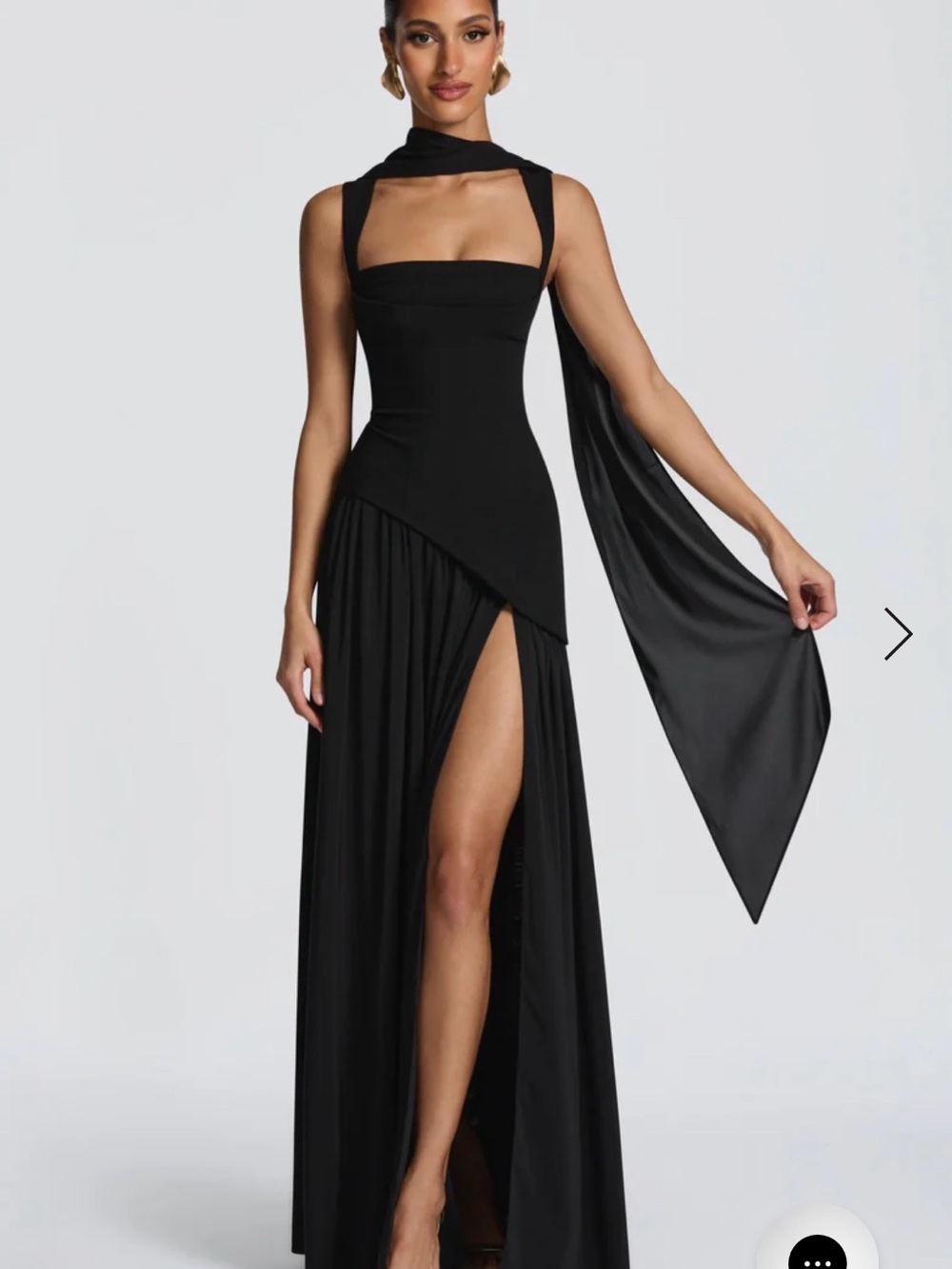 Babyboo Tullulah Maxi Dress - Black